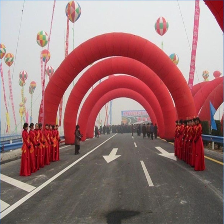 仙游开业纯红拱门